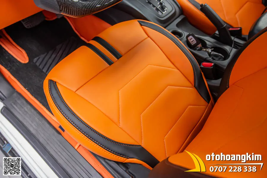 Đổi màu nội thất xe Triton - Sắc cam thời thượng - Ảnh 4