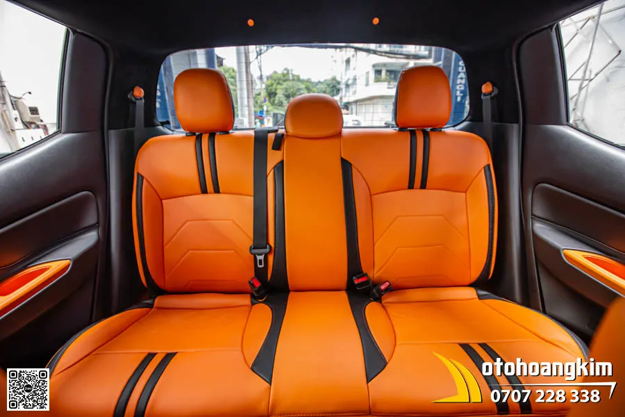Đổi màu nội thất xe Triton - Sắc cam thời thượng - Ảnh 3