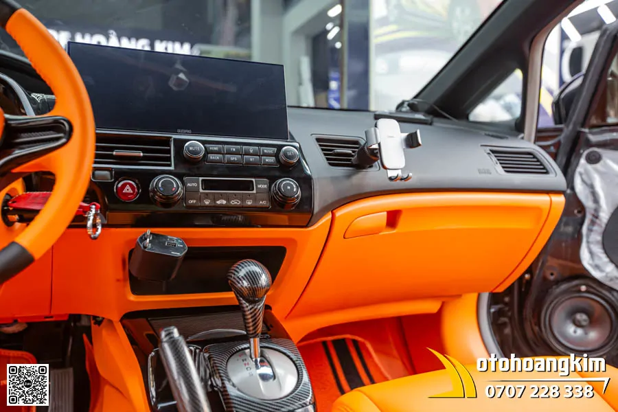 Đổi màu nội thất Civic Gen 8 Cam Hermes - Ảnh 7