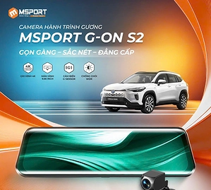 Camera hành trình MSPORT G-ON S2 