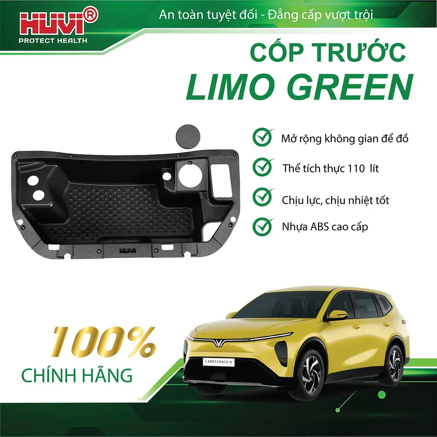 Cốp trước Limo Green Huvi 110L  - Ảnh 3