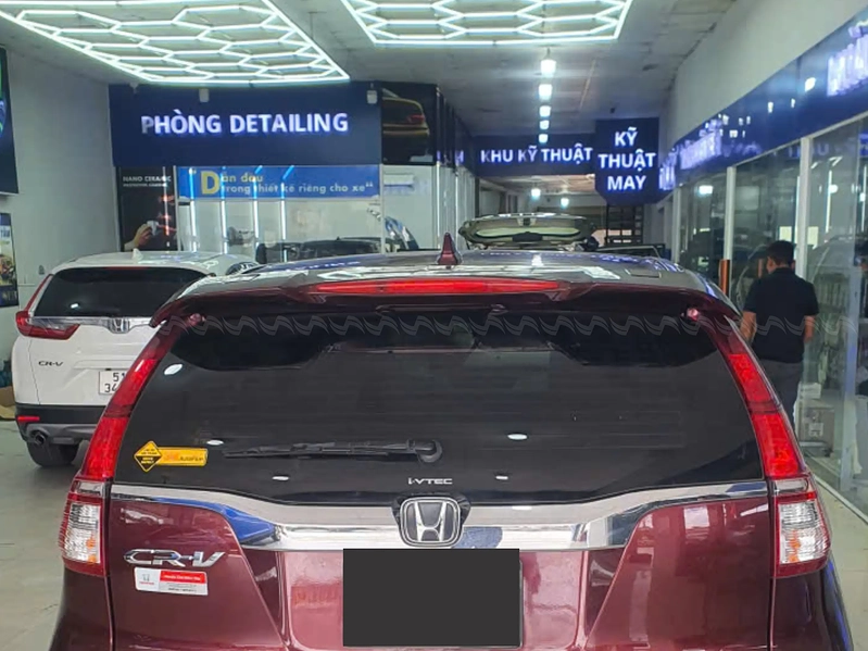 Đuôi cá có đèn LED Honda CRV 2013-2017 (Phôi) | Nâng tầm xe