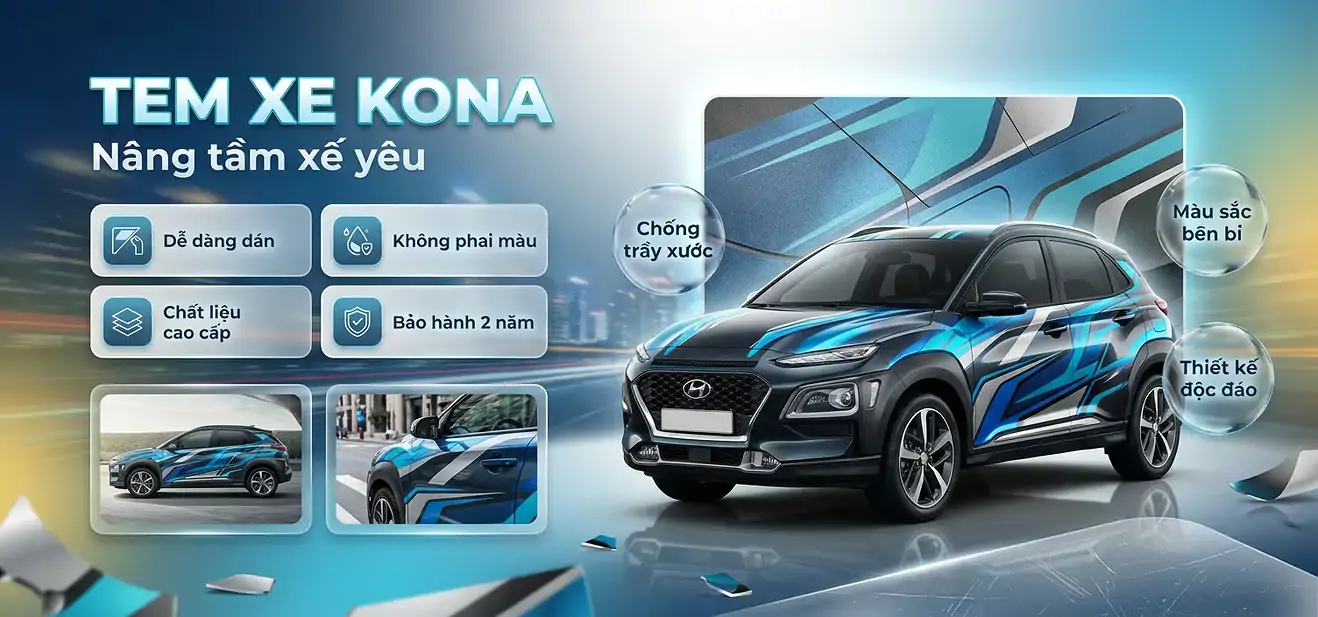 Tem Xe Hyundai Kona