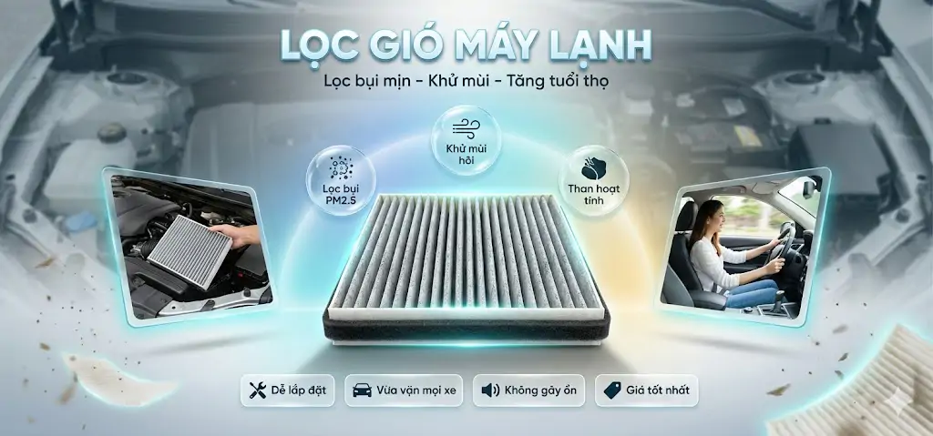 Lọc Gió Máy Lạnh