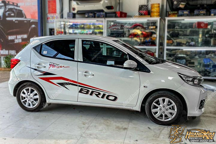 Tem Xe Honda Brio - HBR002