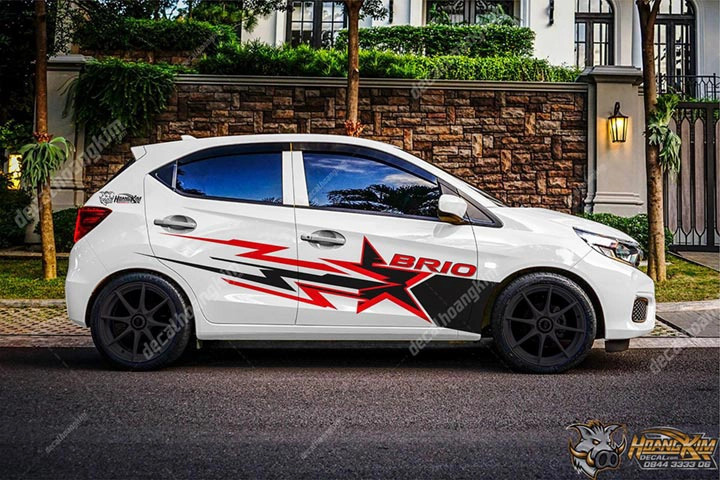 Tem Xe Honda Brio - HBR003 - Ảnh 1