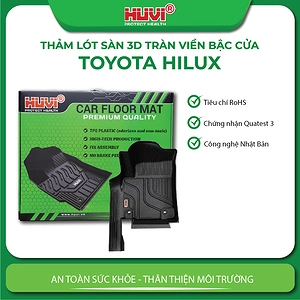 Thảm sàn Huvi Hilux 2026 tràn viền 