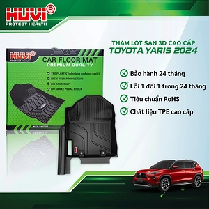 Thảm sàn Huvi Yaris 2024 xăng tràn viền 