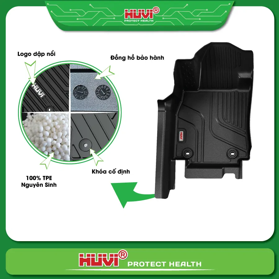 Thảm sàn Huvi MG7 tràn viền  - Ảnh 2