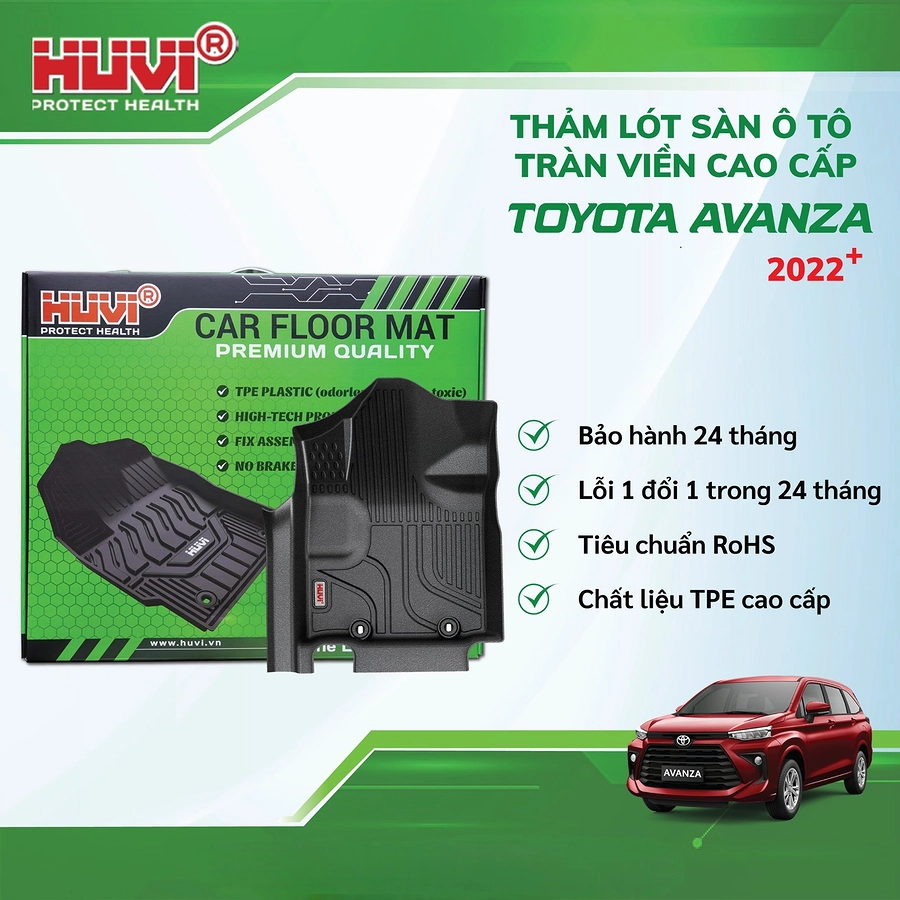 Thảm sàn Huvi Avanza 2022 tràn viền  - Ảnh 1