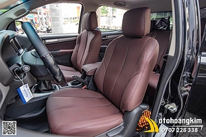 Bọc áo ghế da Nappa King Colorado - Màu nâu đỏ sang trọng
