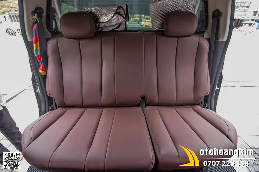 Bọc áo ghế da Nappa King Colorado - Màu nâu đỏ sang trọng
 - Ảnh 6