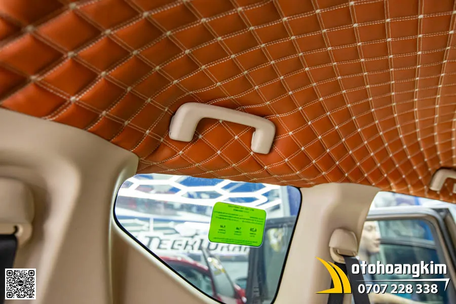 Bọc trần 5D Mitsubishi Xpander - Màu cam đất sang trọng
 - Ảnh 5