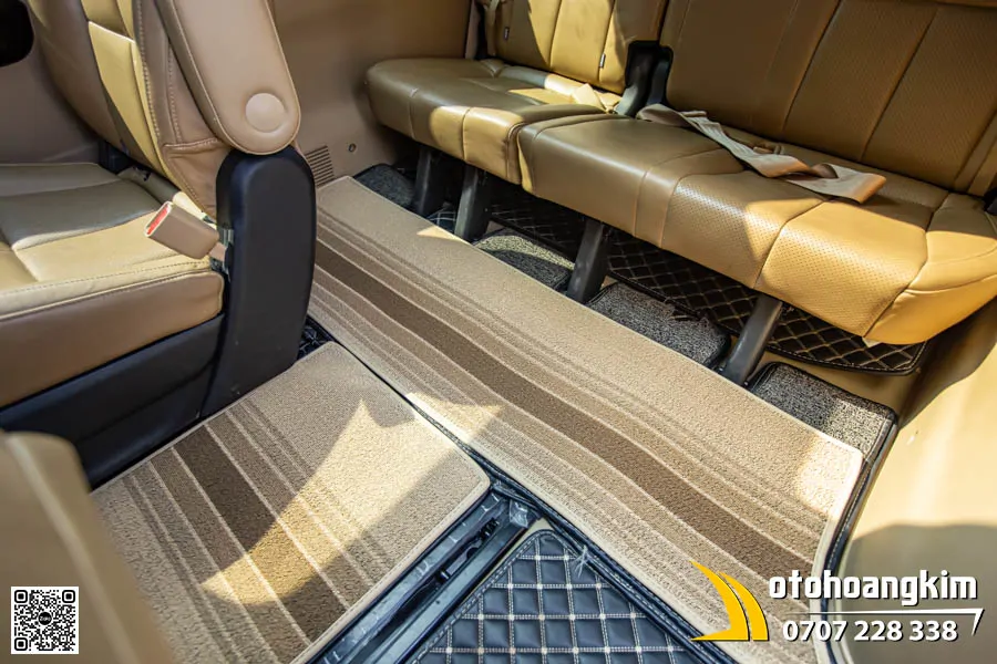 Thảm lót sàn da 360 xe Sedona - Giải pháp giữ gìn vệ sinh khoang xe toàn diện - Ảnh 6