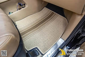 Thảm lót sàn da 360 xe Sedona - Giải pháp giữ gìn vệ sinh khoang xe toàn diện