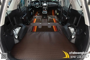 Thảm sàn 8D Toyota Fortuner - Màu Nâu sang trọng 