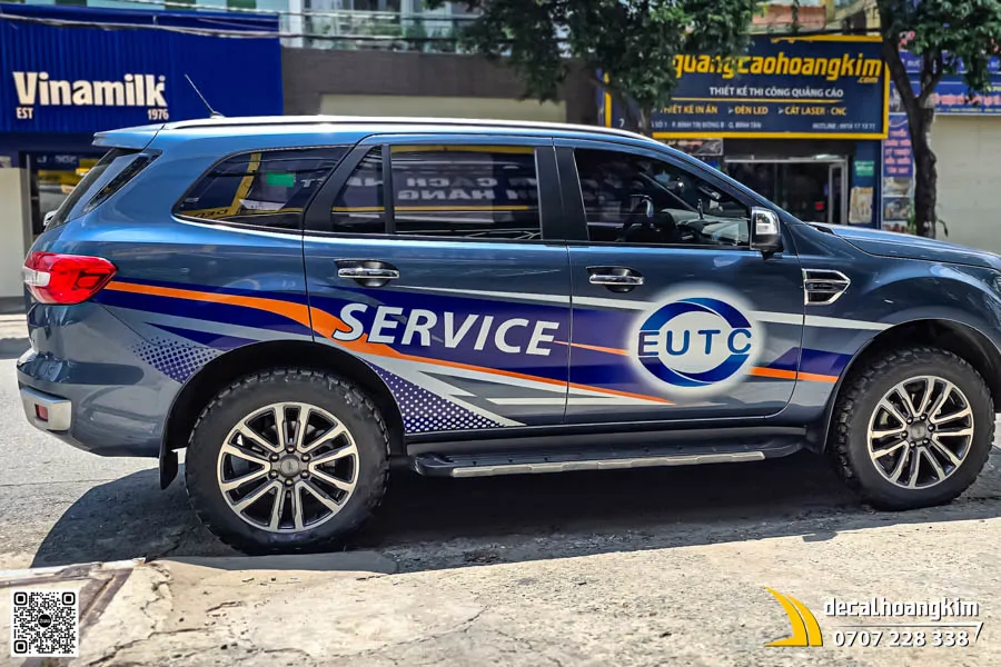 Dán tem quảng cáo Ford Everest - Thương hiệu EUTC chuyên nghiệp
 - Ảnh 3