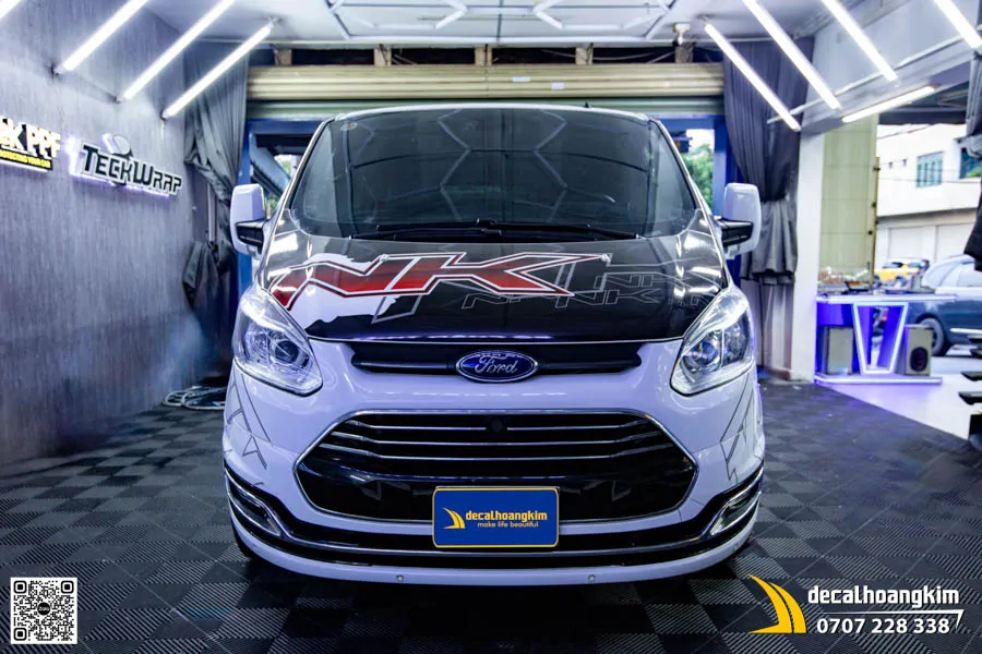 Dán tem trùm quảng cáo Ford Tourneo - Phong cách chuyên nghiệp - Ảnh 12