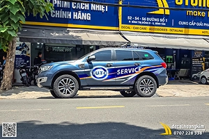 Dán tem quảng cáo Ford Everest - Thương hiệu EUTC chuyên nghiệp
