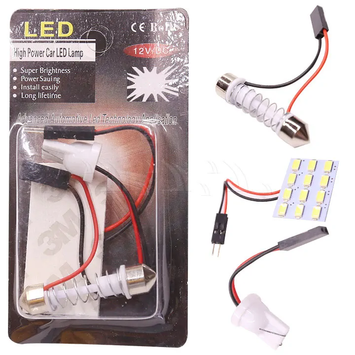 Đèn Led Trần Xe Ô Tô Loại Dài Thông Dụng - Ảnh 2