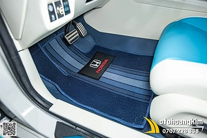 Đổi màu nội thất Honda Civic - Trắng xanh