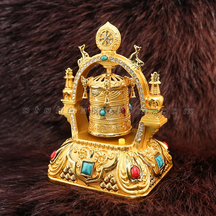 Tượng bánh xe cầu nguyện