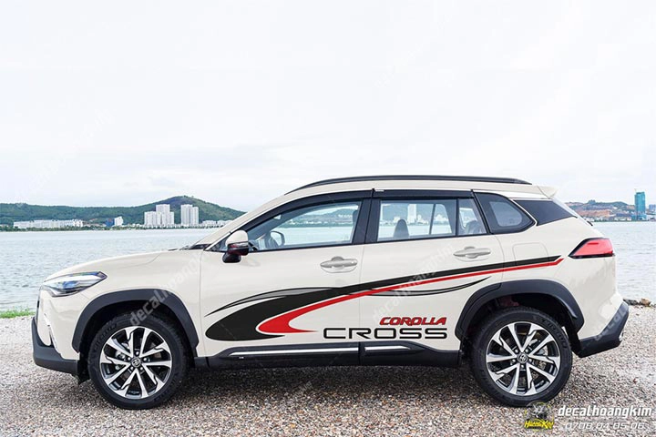 Tem Xe Toyota Corolla Cross - TCC001 - Ảnh 1