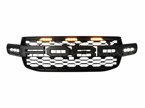 Mặt ca lăng Ford Ranger & Everest 2022+ có LED và Xi nhan