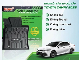 Thảm sàn Huvi Camry 2019-2023 đúc khuôn 