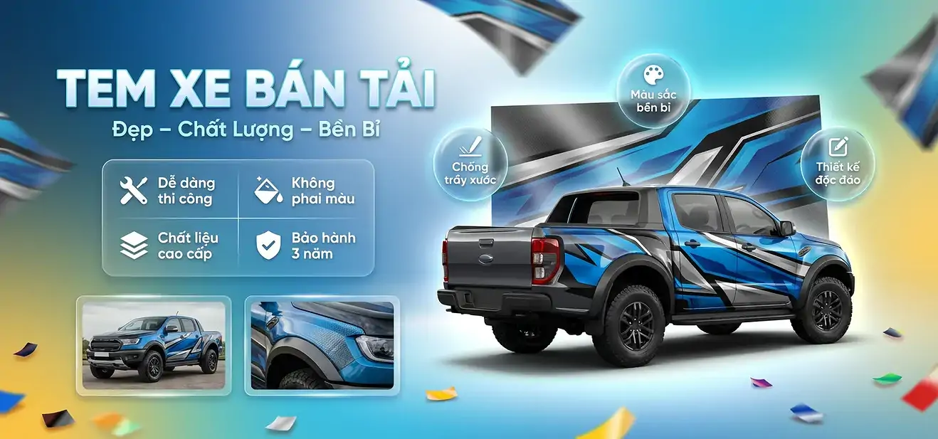 Tem Xe Bán Tải
