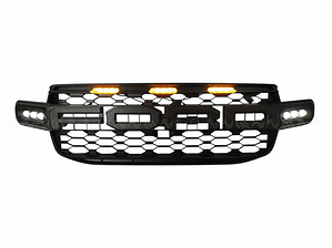 Mặt ca lăng Ford Ranger & Everest 2022+ có LED và Xi nhan