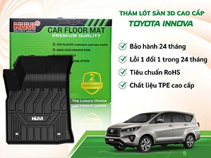 Thảm sàn Huvi Innova 2016 - 2022 đúc khuôn 