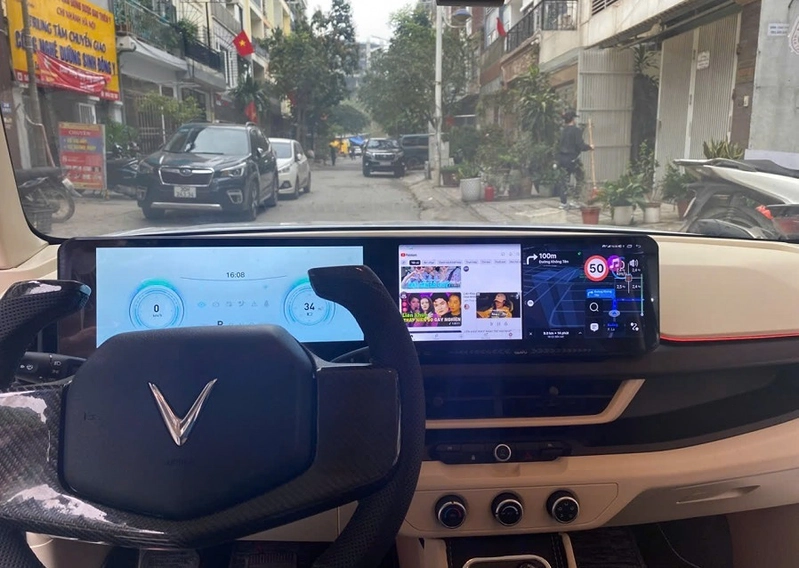 Màn hình android liền odo 360 VF3 (4-32GB)