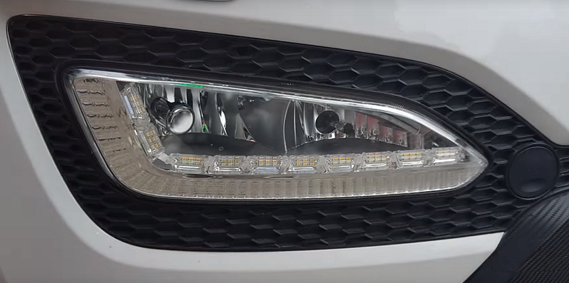 Độ Đèn Xe Hyundai Santafe