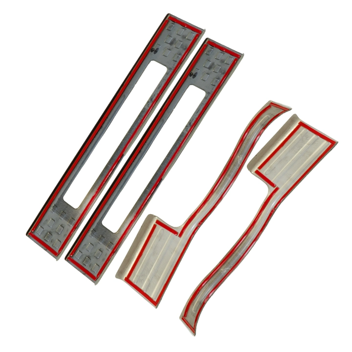 Nẹp Bước Chân Trong Ford Everest 2017 - 2021 Cacbon 4CT - Ảnh 1