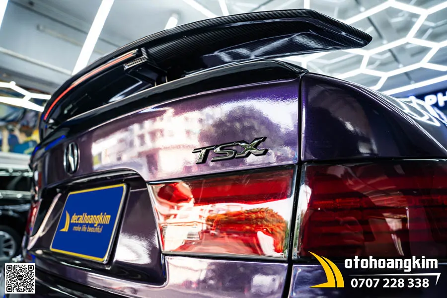 Acura Wrap đổi màu tím - Ảnh 4