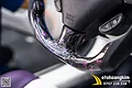 Acura nâng cấp vô lăng Carbon nhũ tím - ảnh 5