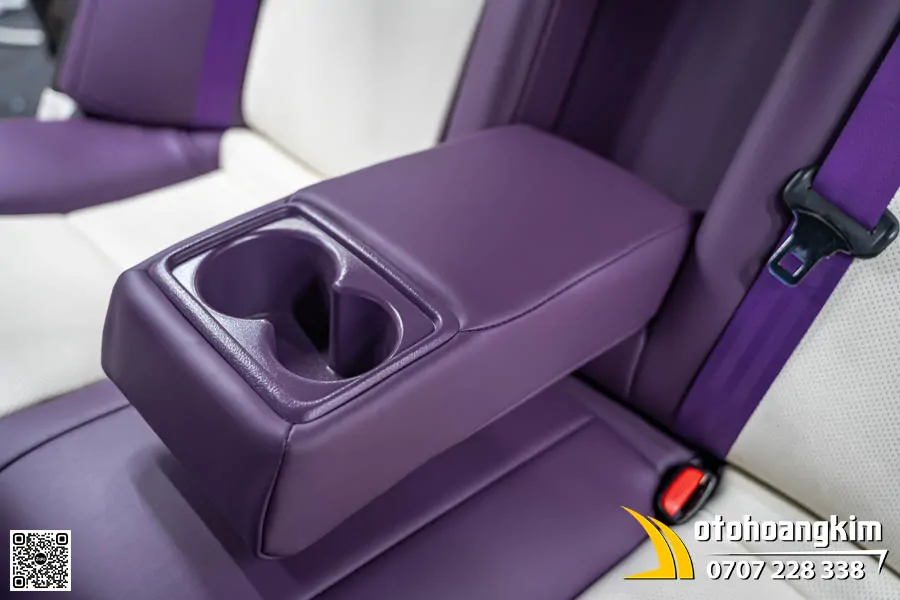 Đổi màu nội thất Acura - Tím Trắng - Ảnh 3