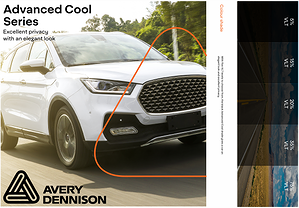 Phim cách nhiệt Avery Advanced Cool AC70 kính lái (1,524x30,48)