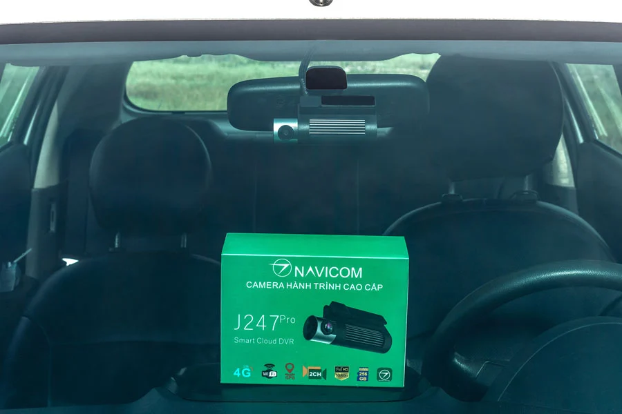 Camera hành trình Navicom J247 Pro 2K (trước - sau)  - Ảnh 3