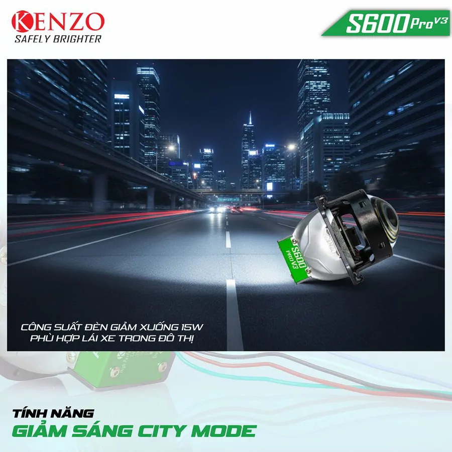 Bi Cos Pha Kenzo S600 Pro V3  - Ảnh 3