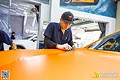 Camry dán đổi màu Cam Nhám (Matte Orange) - ảnh 6