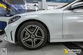 Mercedes C300 dán đổi màu Trắng Ngọc Trai sang trọng - ảnh 1