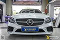 Mercedes C300 dán đổi màu Trắng Ngọc Trai sang trọng - ảnh 2
