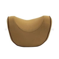 Gối cổ GC03 cao su non khúc xương lớn kem