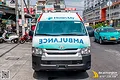 Dán tem quảng cáo Toyota Hiace Bệnh viện Hoàn Mỹ  - ảnh 1