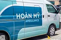 Dán tem quảng cáo Toyota Hiace Bệnh viện Hoàn Mỹ  - ảnh 3