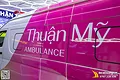 Dán tem quảng cáo Toyota Hiace - Mẫu Bệnh viện Thuận Mỹ hiện đại
 - ảnh 1
