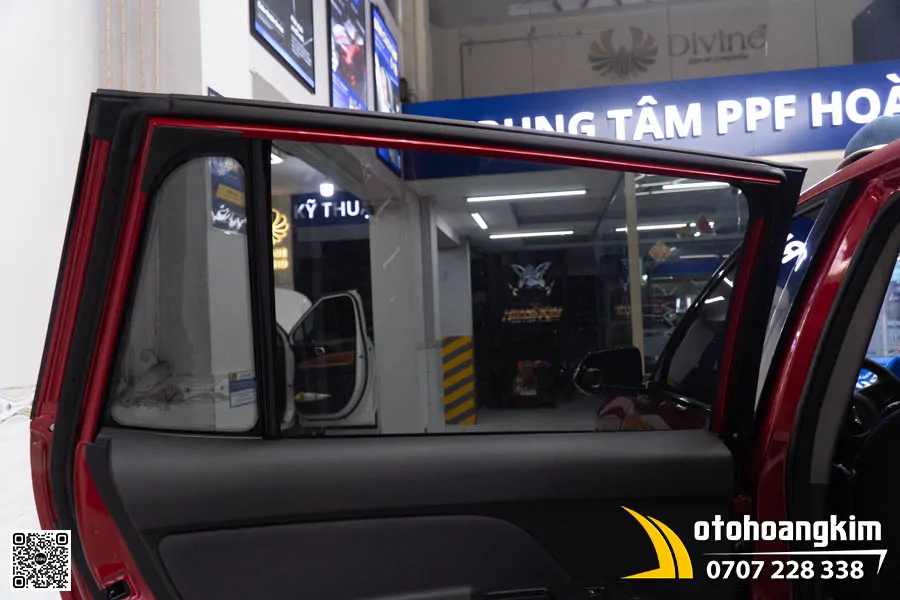 Dán Phim Cách Nhiệt 3M BLK Xe Vinfast Limogreen  - Ảnh 6