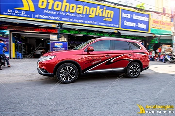 Tem Xe Mitsubishi Outlander - MOU014